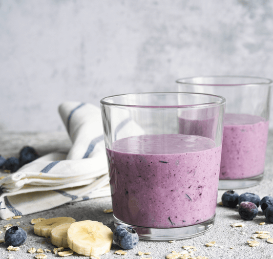 Banana & Blueberry Hemp Smoothie – Jeela Sports Shaker Bottles