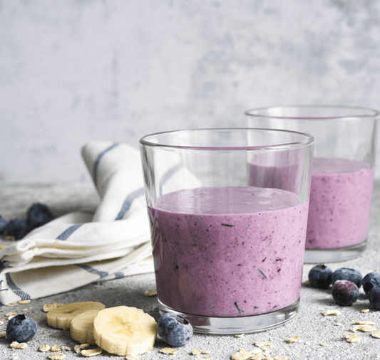 Banana & Blueberry Hemp Smoothie – Jeela Sports Shaker Bottles