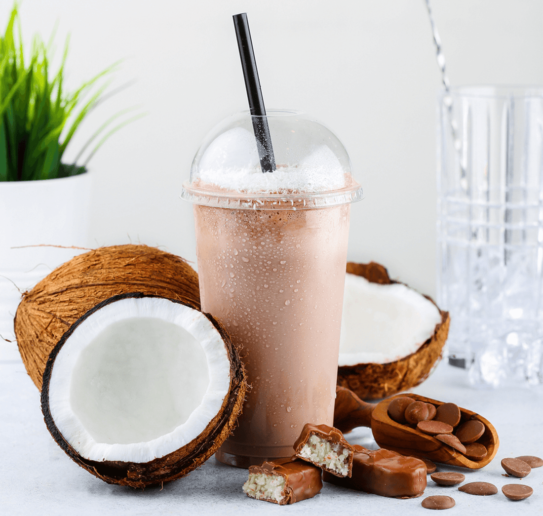 Chocolate-Coconut Protein Shake Recipe – Jeela Sports