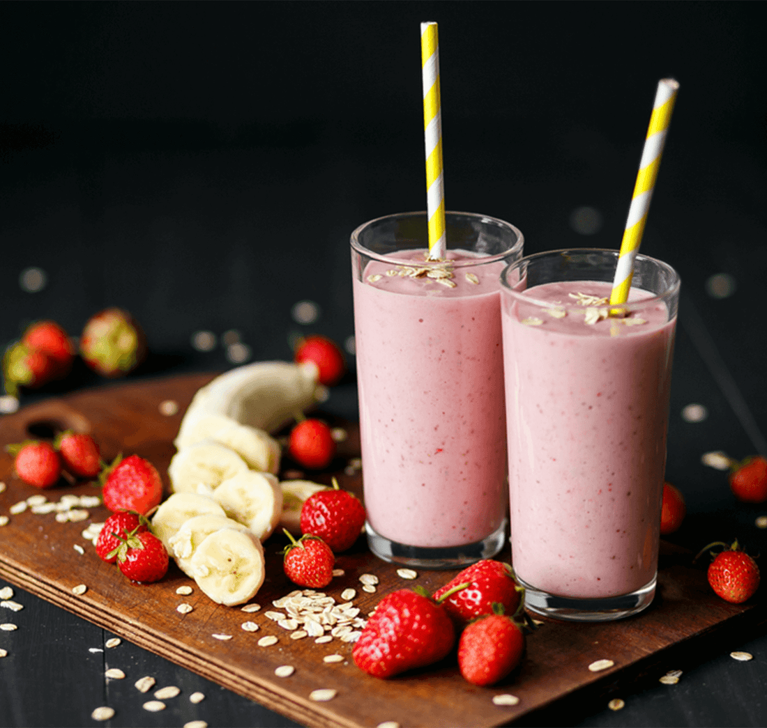 Banana Berry Protein Smoothie Recipe – Jeela Sports Shaker Bottle Recipe